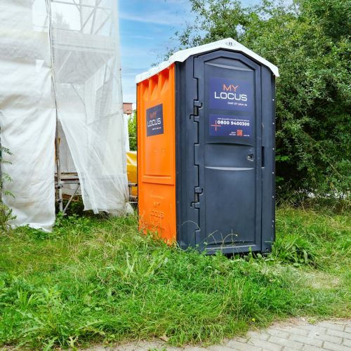 Mobile Toilette Baustelle Gewerbe