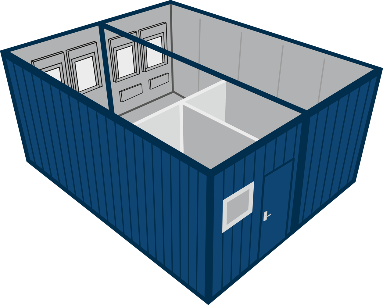 Containeranlagen – Doppelanlage