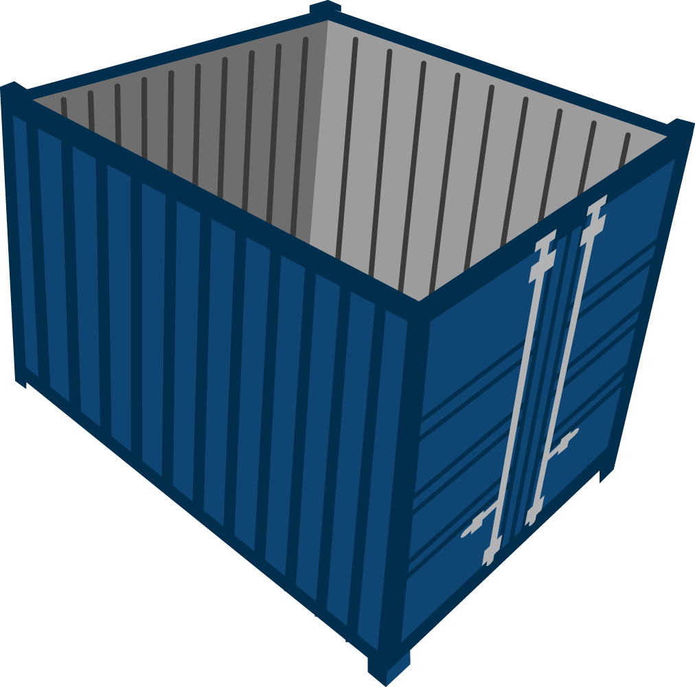 Lagercontainer 10 ft