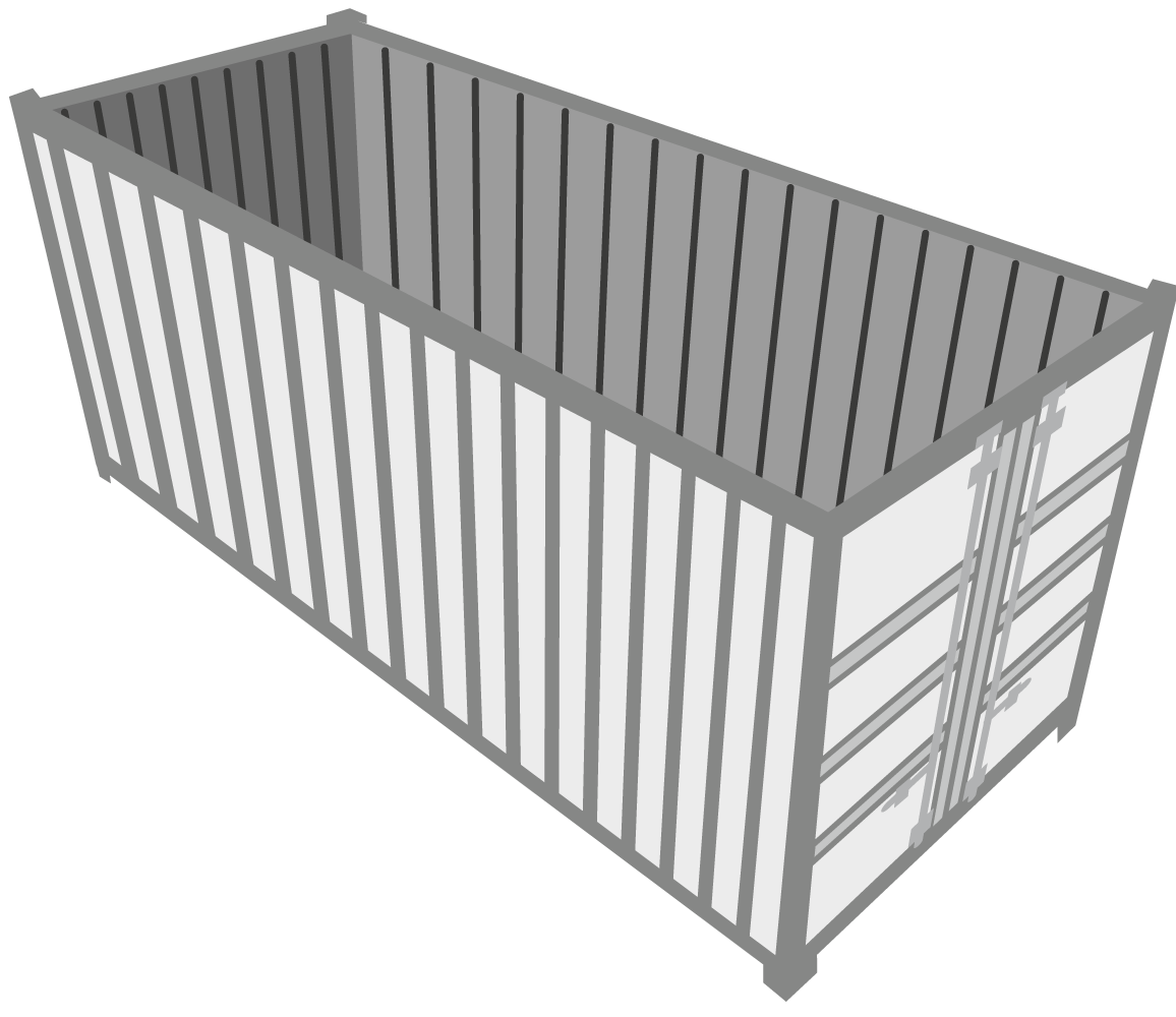 Lagercontainer 20 ft